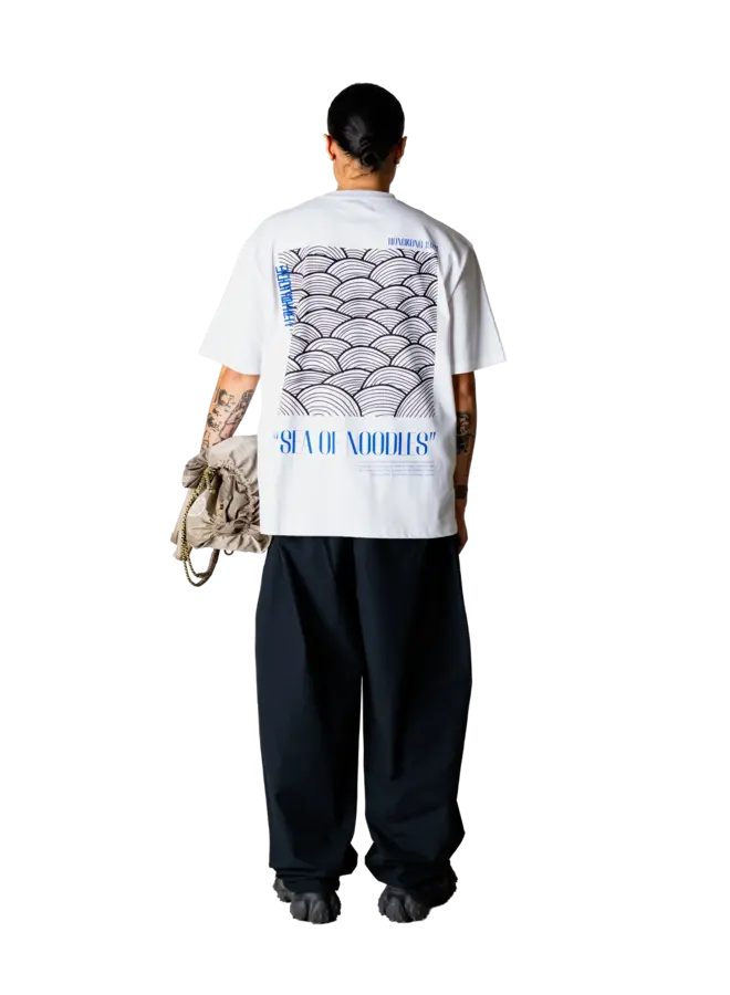 Woodbird T-Shirt WBBaine Sea 2616-401 - White