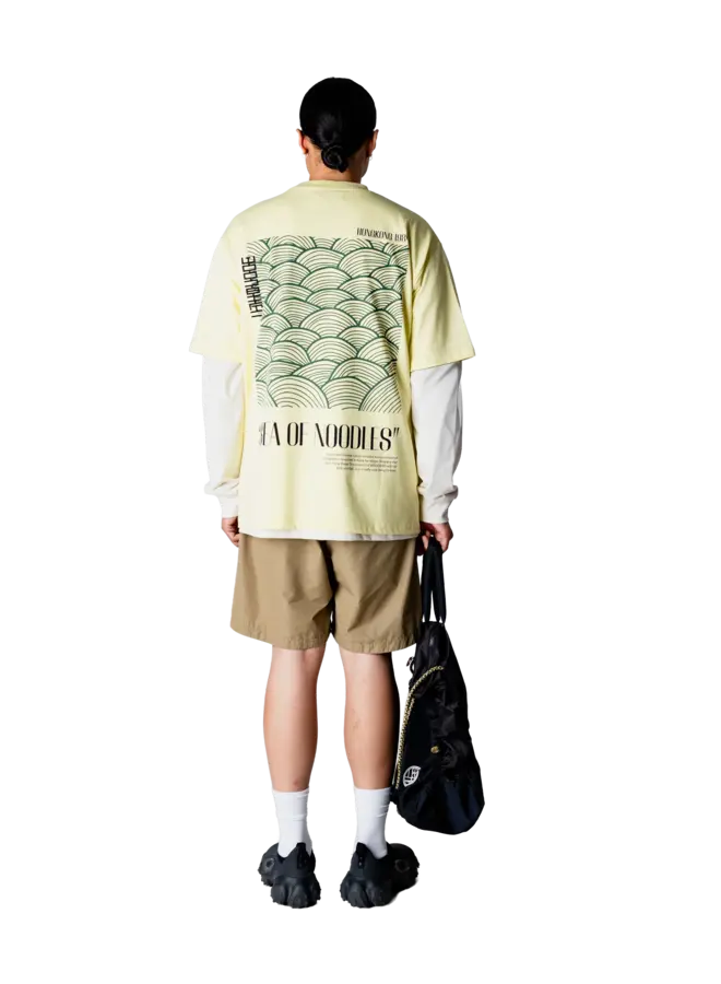 Woodbird T-Shirt WBBaine Sea 2616-401 - Wax Yellow