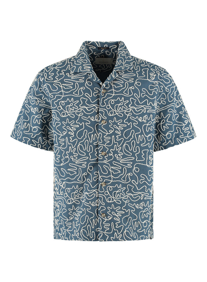 Shirt DS_Leo 311509 - 621 Blue Fusion