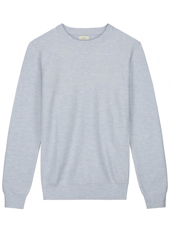 Dstrezzed Mercury Crew Melange Slub Trui 405566-NOS - 646 Lt. Blue