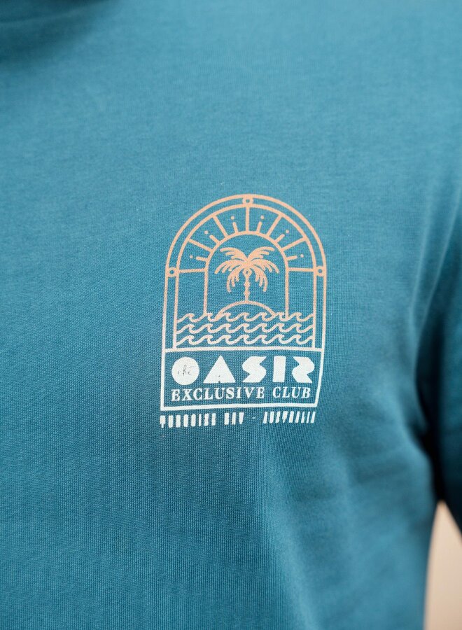 Kultivate T-Shirt OASIS 2601020202 - 746 Moroccan Blue