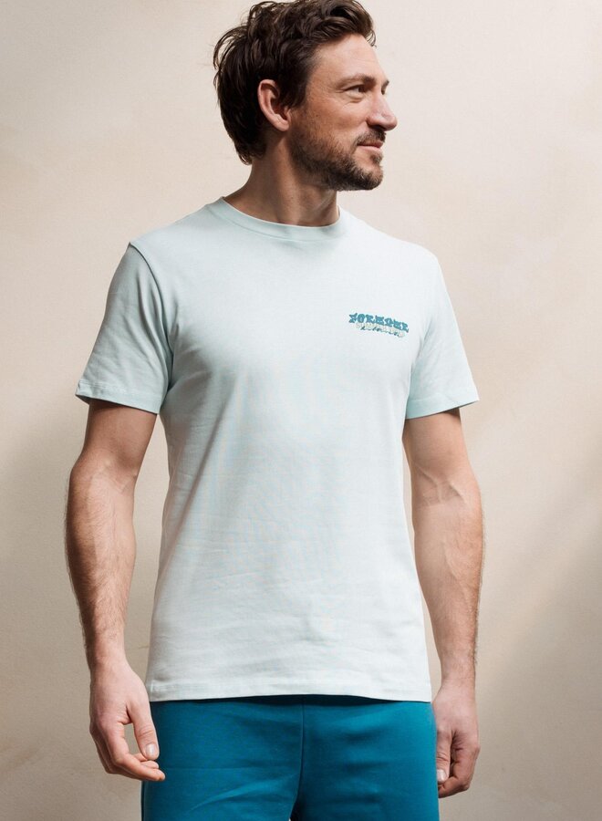 Kultivate  T-Shirt SUMMER VIBES 2601020201 - 747 Blue Glow