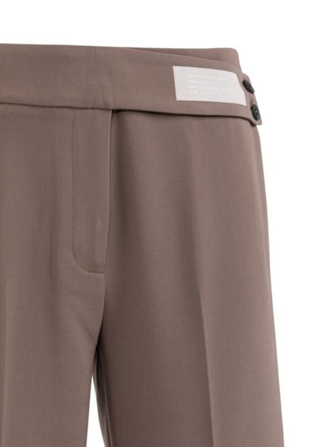 YAYA Pantalon 01-301247-603 - 81312 Deep Taupe Brown