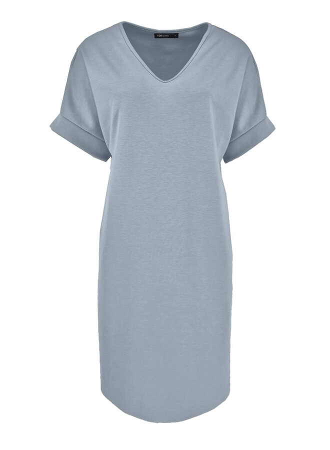 FOS Fashion Jurk - Danielle 7710  - 450 Licht Blauw