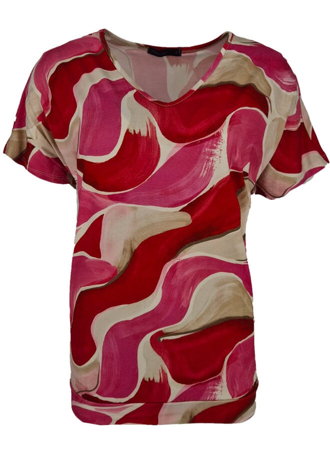 FOS Fashion Top - Bella 7738  - 640 Fuchsia