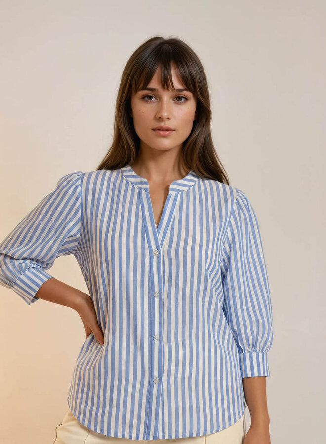 Blouse - Boho 7726 - 450 Licht Blauw