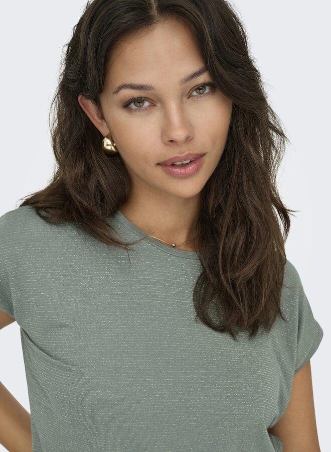 Only Top ONLCLAUDIA Glitter 15318422 -  Laurel Wreath