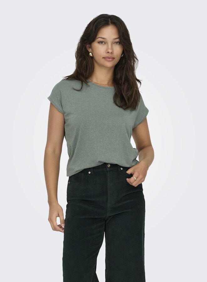 Only Top ONLCLAUDIA Glitter 15318422 -  Laurel Wreath