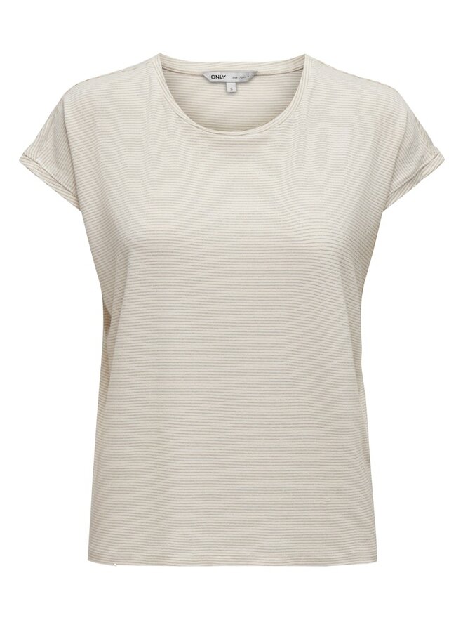 Only Top ONLCLAUDIA Glitter 15318422 -  Cloud Dancer