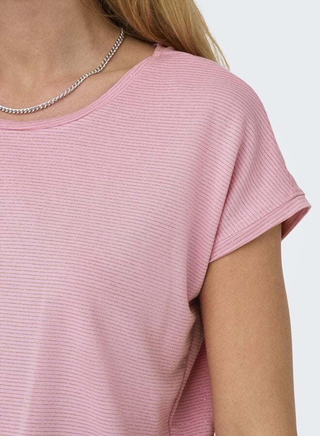 Only Glitter Top ONLCLAUDIA 15318422 - Bonbon