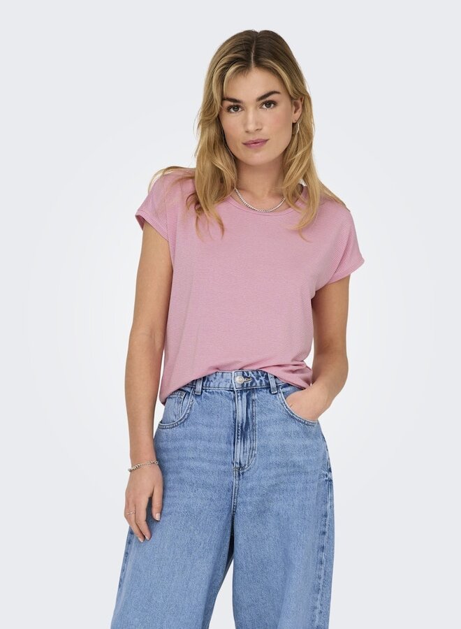 Top ONLCLAUDIA Glitter 15318422 - Bonbon