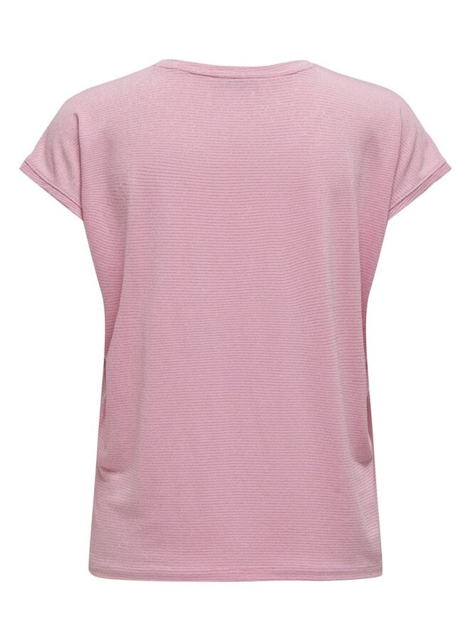 Only Glitter Top ONLCLAUDIA 15318422 - Bonbon