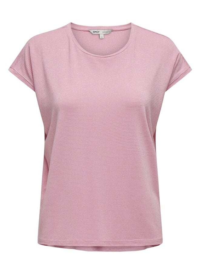 Only Glitter Top ONLCLAUDIA 15318422 - Bonbon