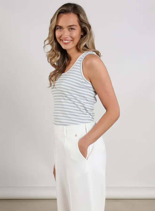 Nukus Top Singlet Steffie NKS01169 - 315 Offwhite/Cloudy