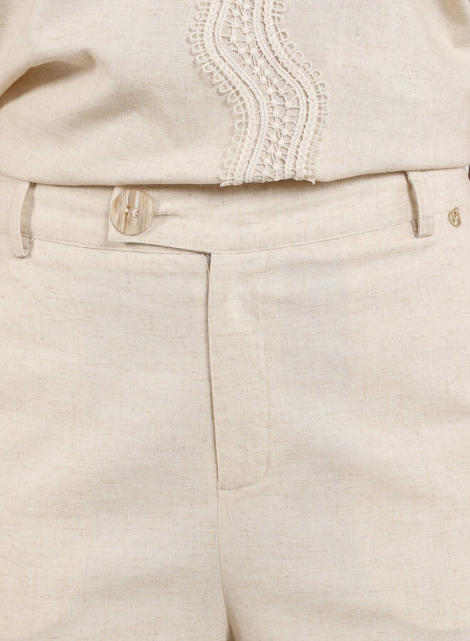 Nukus Linnen Broek Eline NKS09080 - 9 Sand