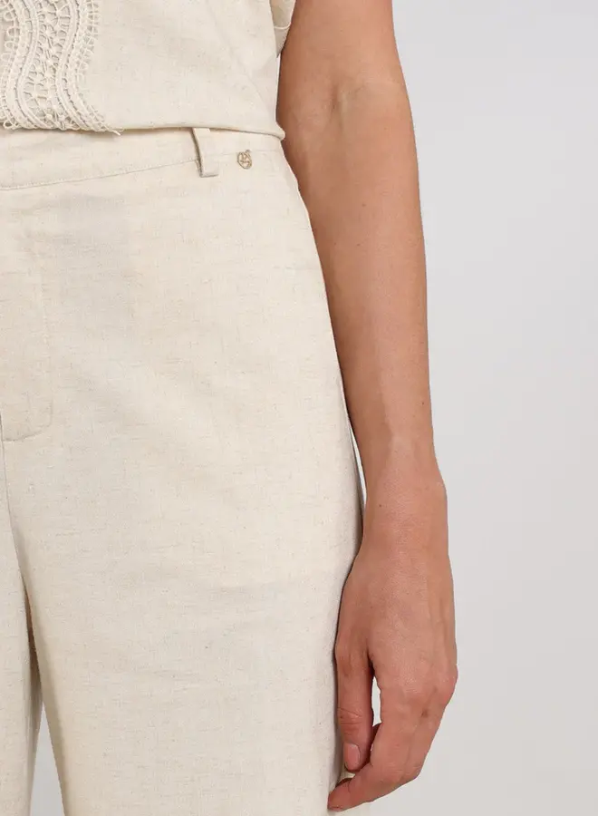 Nukus Linnen Broek Eline NKS09080 - 9 Sand