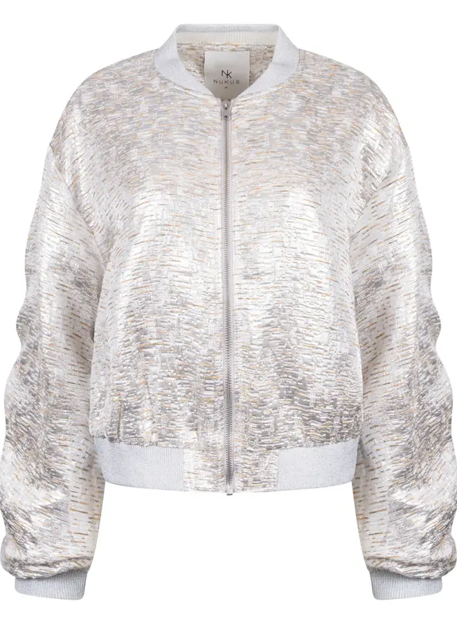 Nukus Bomber Babette NKS13096 - 374 Silver/Camel