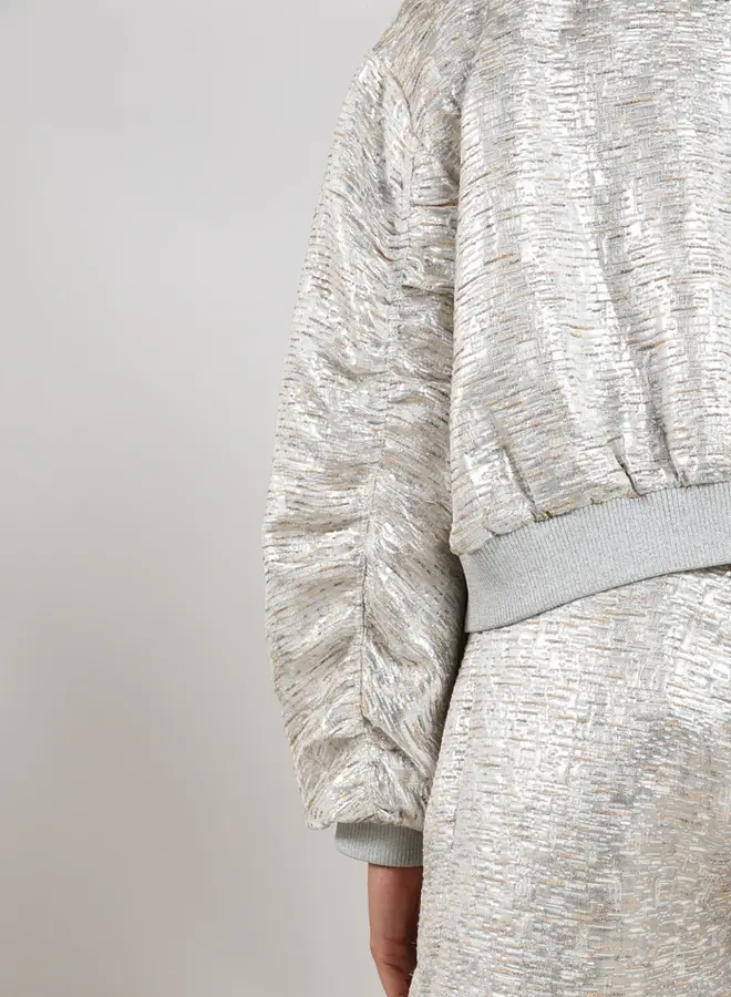 Nukus Bomber Babette NKS13096 - 374 Silver/Camel