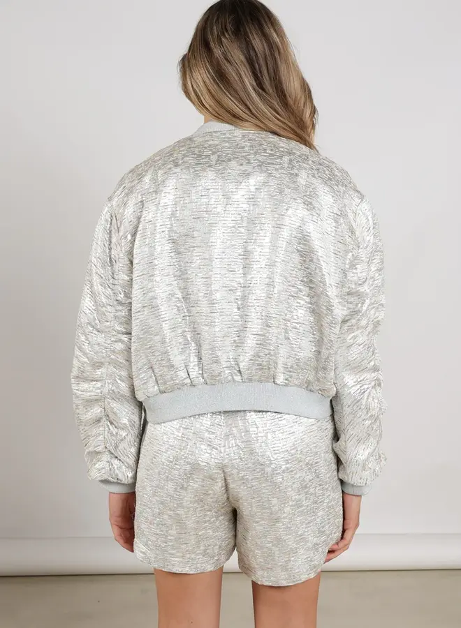 Nukus Bomber Babette NKS13096 - 374 Silver/Camel