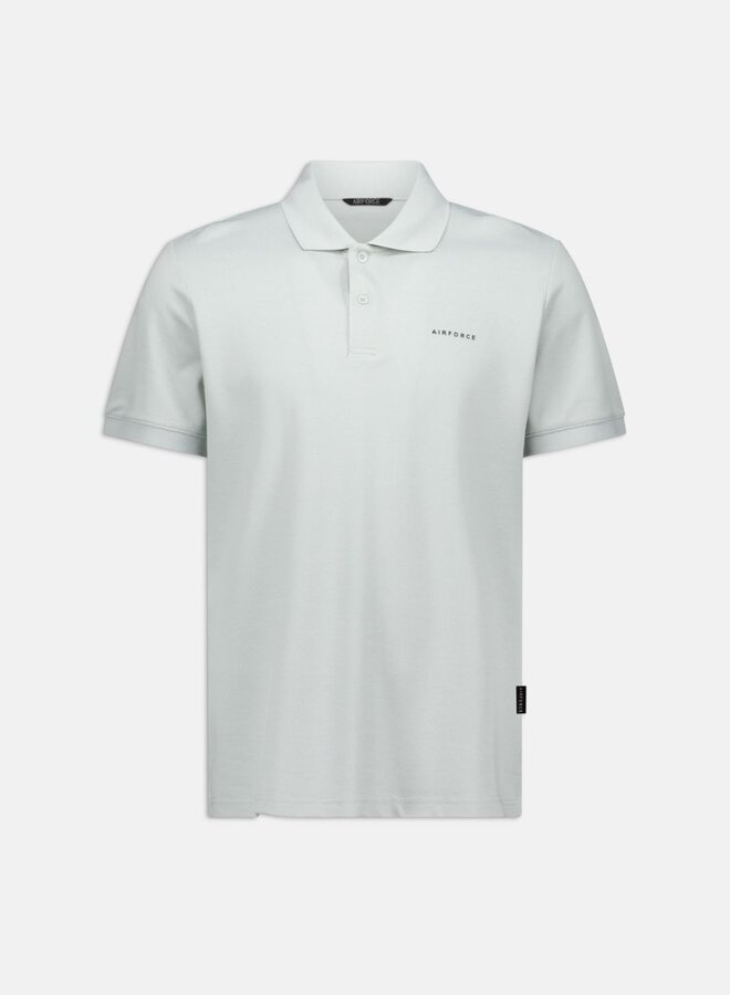 Airforce Polo HRM0863-SS26 -  Metal\True Black
