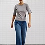 Withblack Top WBLLULLU 00001273 - Grey Melange