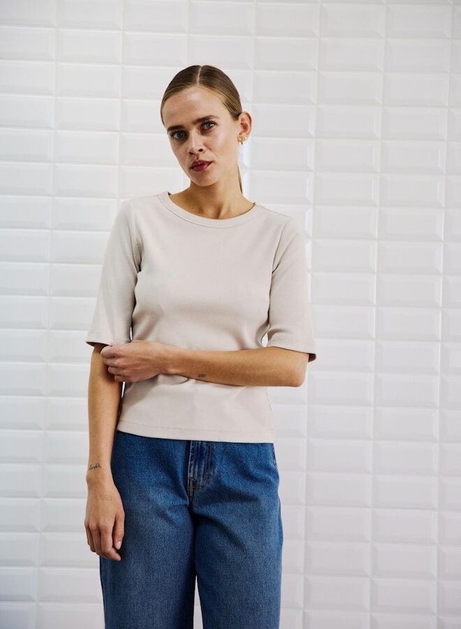 Withblack Top WBLLULLU 00001273 - Silver Lining