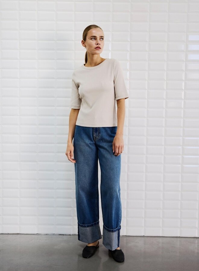 Withblack Top WBLLULLU 00001273 - Silver Lining