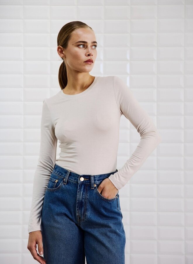 Withblack Top WBLLOLA 00000571 - Cloud White