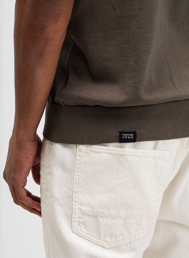 Butcher Of Blue Polo Clifden  M2616018 - 708 Dk. Granite Green