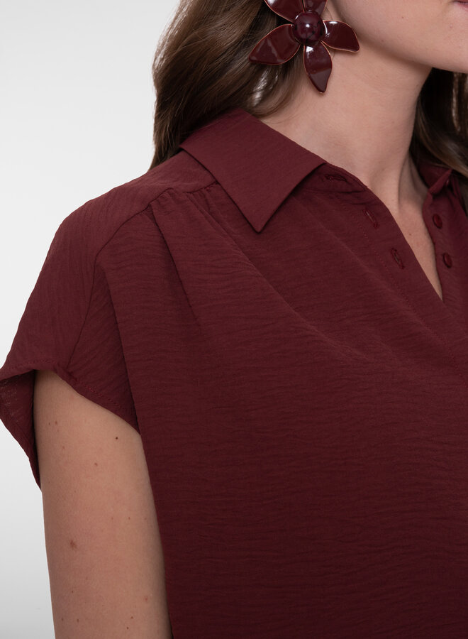 Geisha Blouse 63140-21 - 481 Cherry