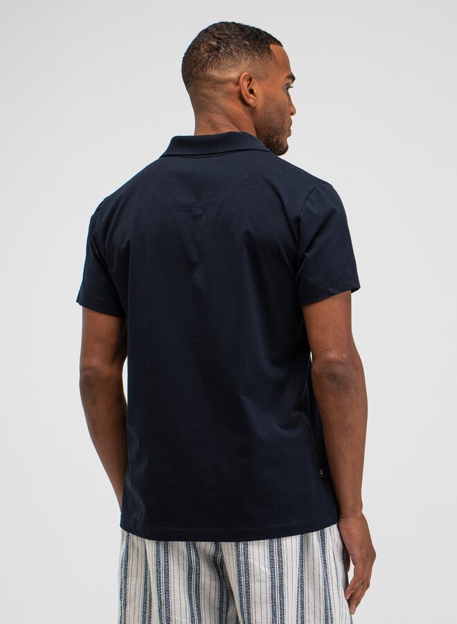 Butcher Of Blue Polo M2613030 - 890 Alaska Blue