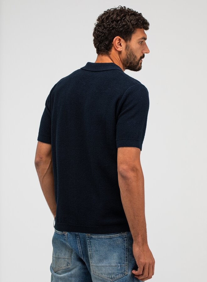 Butcher Of Blue Polo M2616003 - 890 Alaska Blue