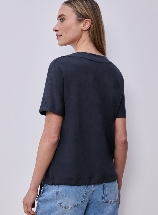Street One Shirt A324783  - 17502 Shadowed Navy