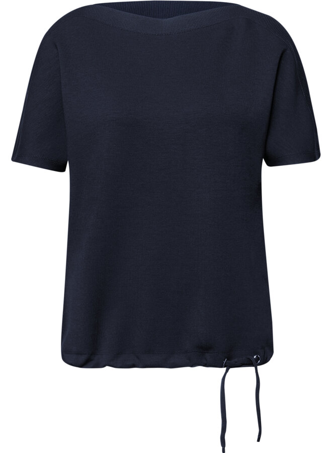 Street One Shirt A324783  - 17502 Shadowed Navy