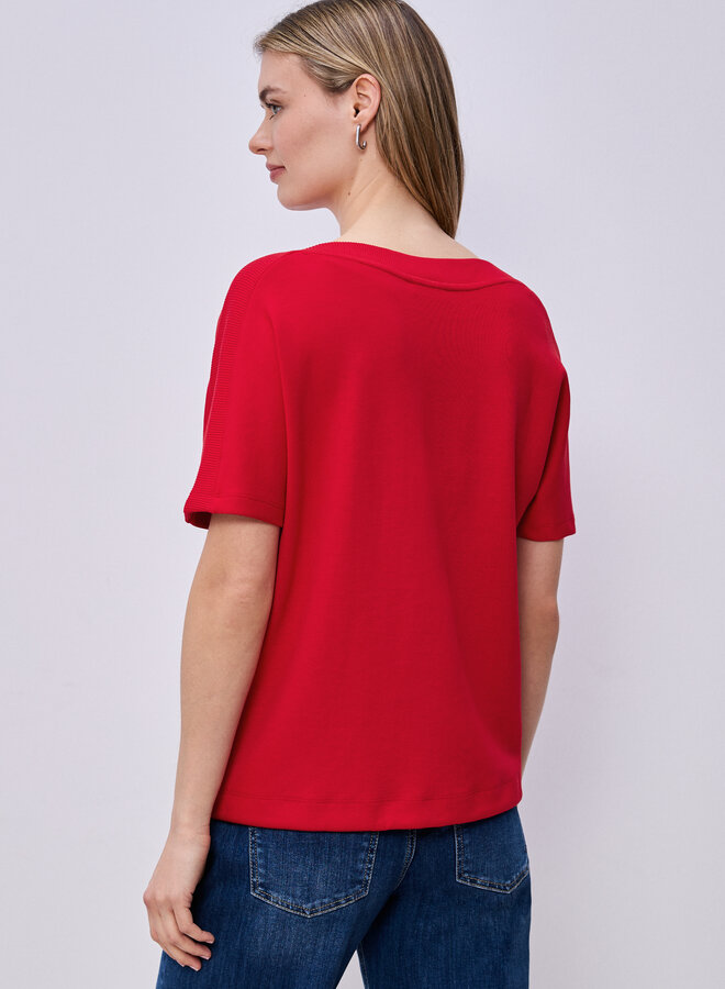 Street One T-Shirt A324783 - 17504 Salsa Red