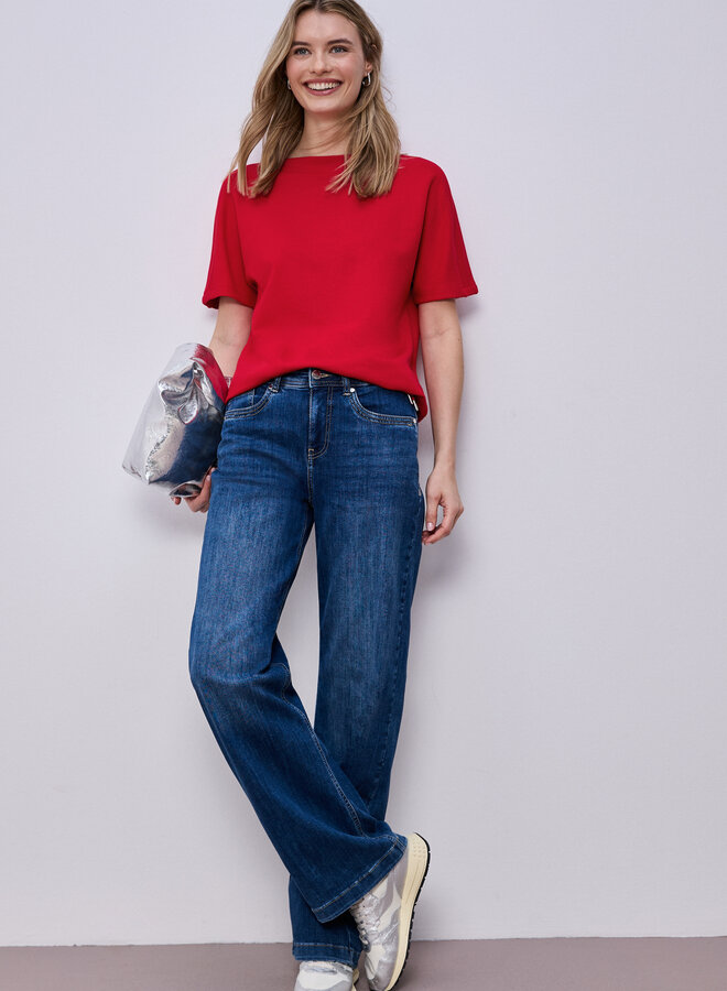 Street One T-Shirt A324783 - 17504 Salsa Red