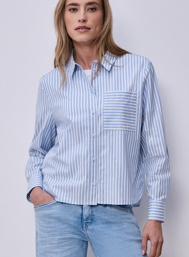 Street One Blouse A346434  - 22289 Original Blue