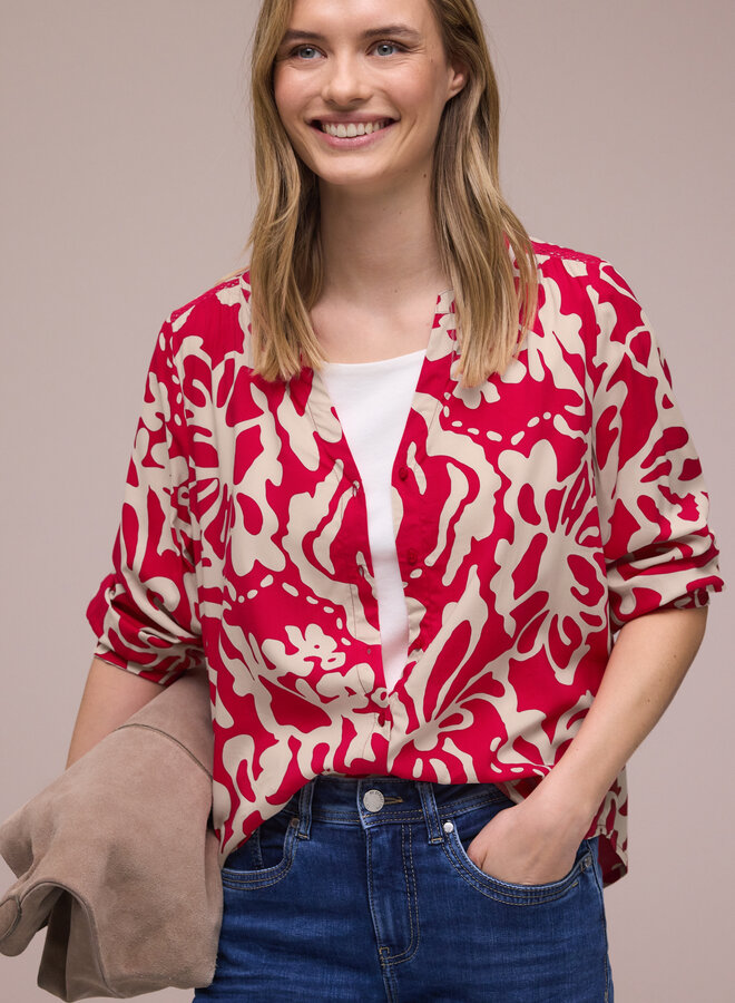 Street One Blouse A346438 - 27504 Salsa Red