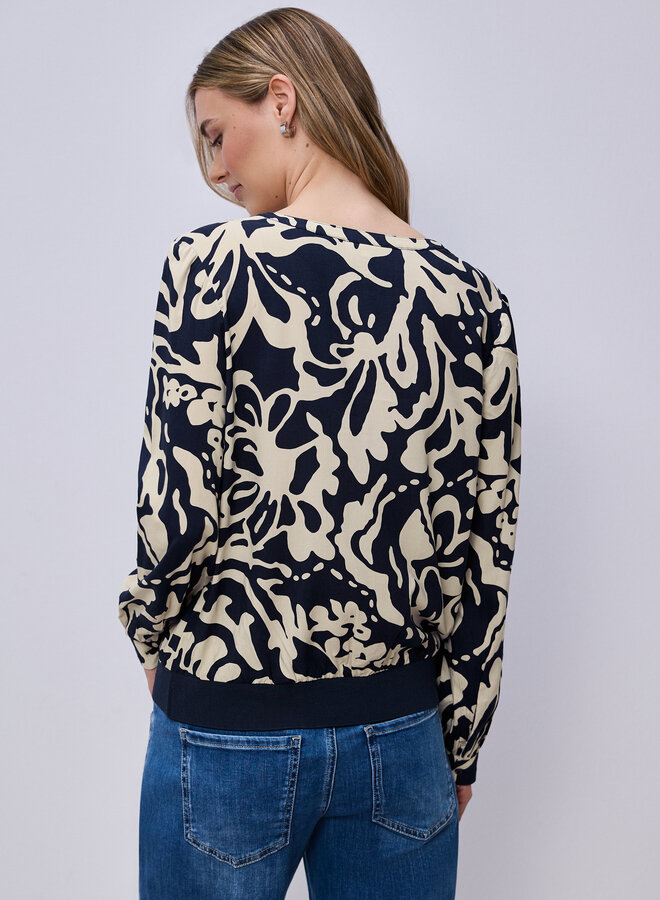 Street One Blouse A346435  - 27502 Shadowed Navy