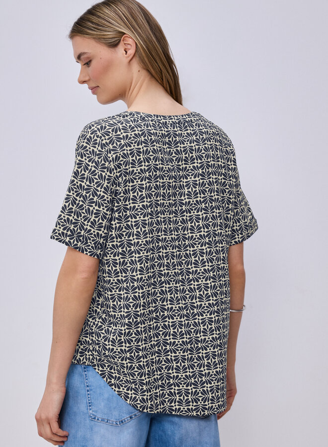 Street One Blouse A346439  - 27502 Shadowed Navy