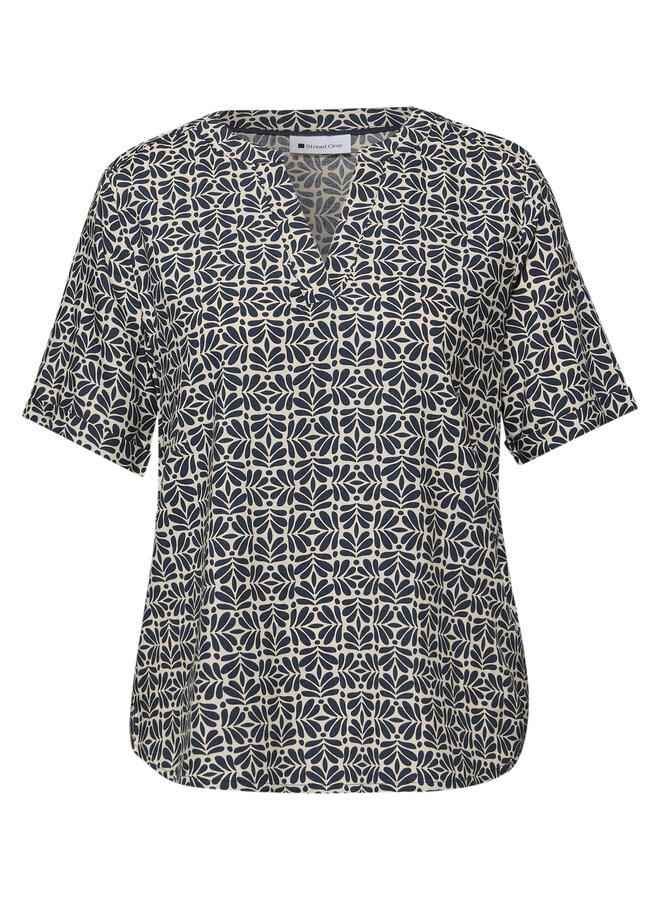 Street One Blouse A346439  - 27502 Shadowed Navy