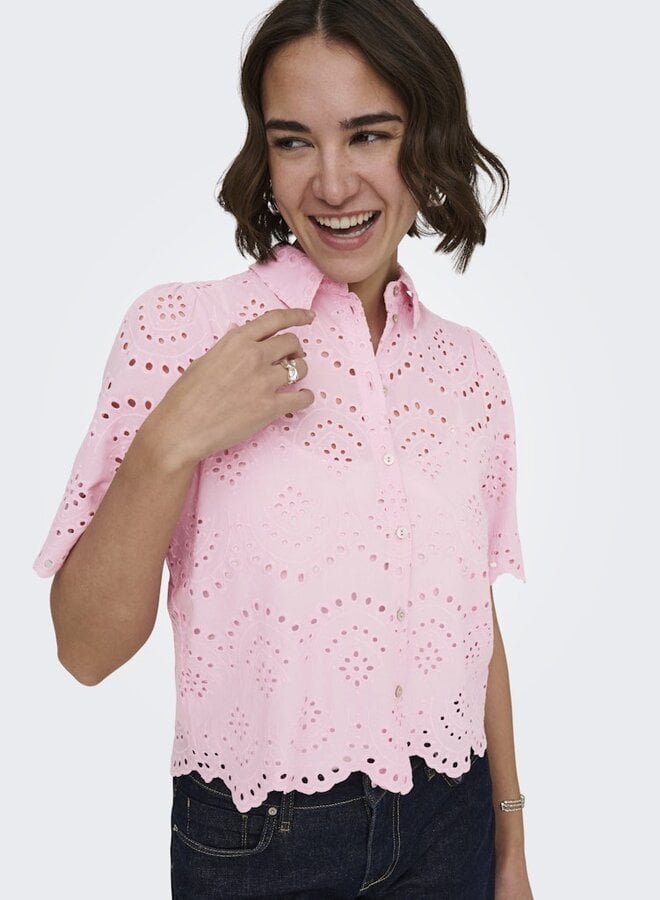 Only Blouse ONLVALAIS 15351106 - Pink Lady