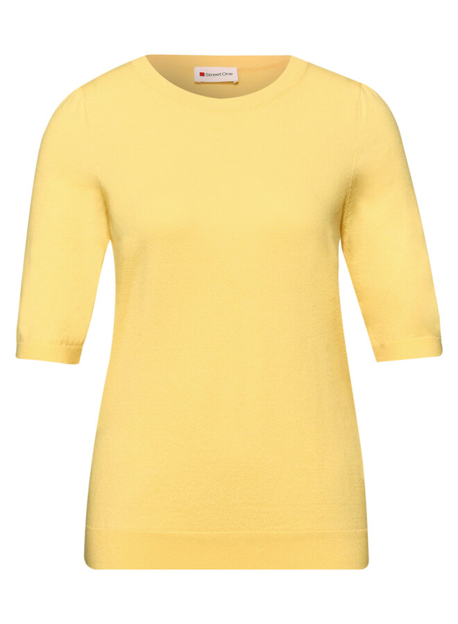 Street One Shirt A303768  - 17455 Bloom Yellow