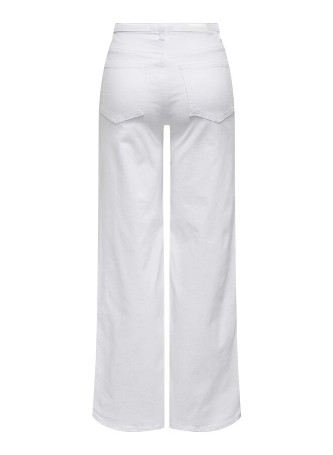 Only Jeans ONLMADISON Wide Leg 15310632 - White