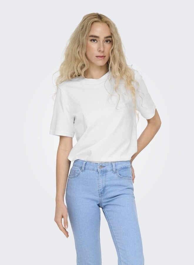 T-shirt ONLMONJA 15320892 - White