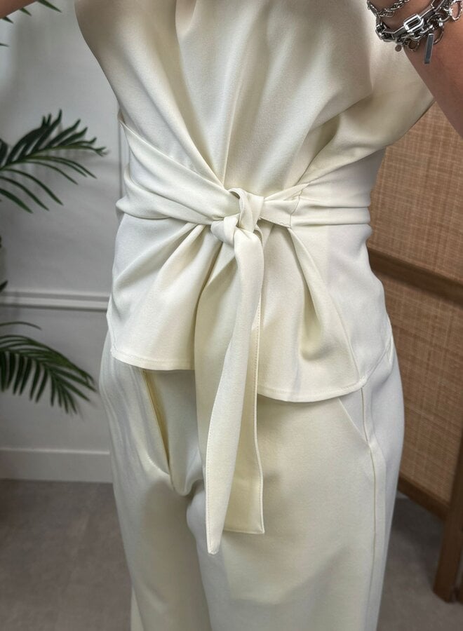 Ambika Britt Top - Off White