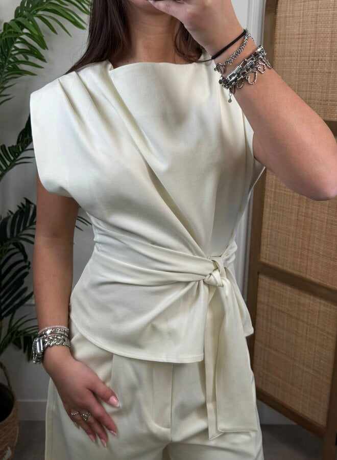 Ambika Britt Top - Off White