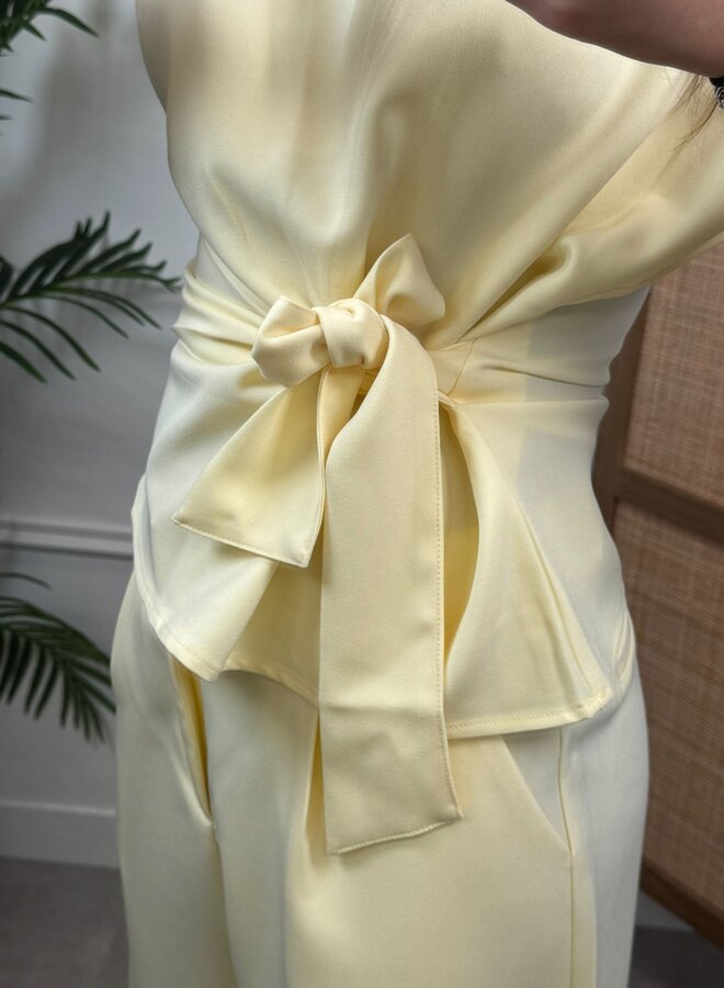 Ambika Britt Top - Yellow