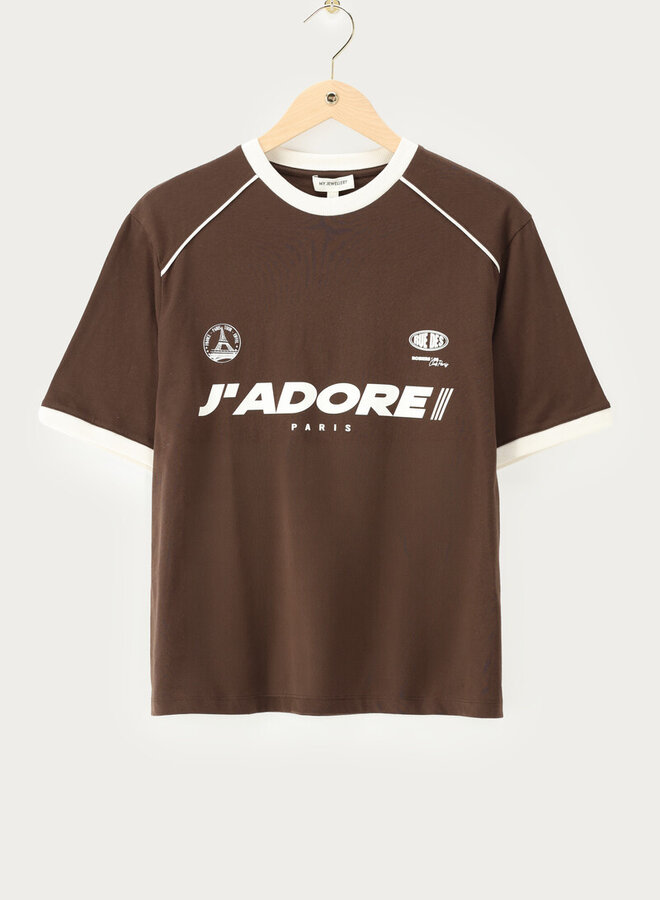 My Jewellery T-shirt MJ15768-0100 - Bruin