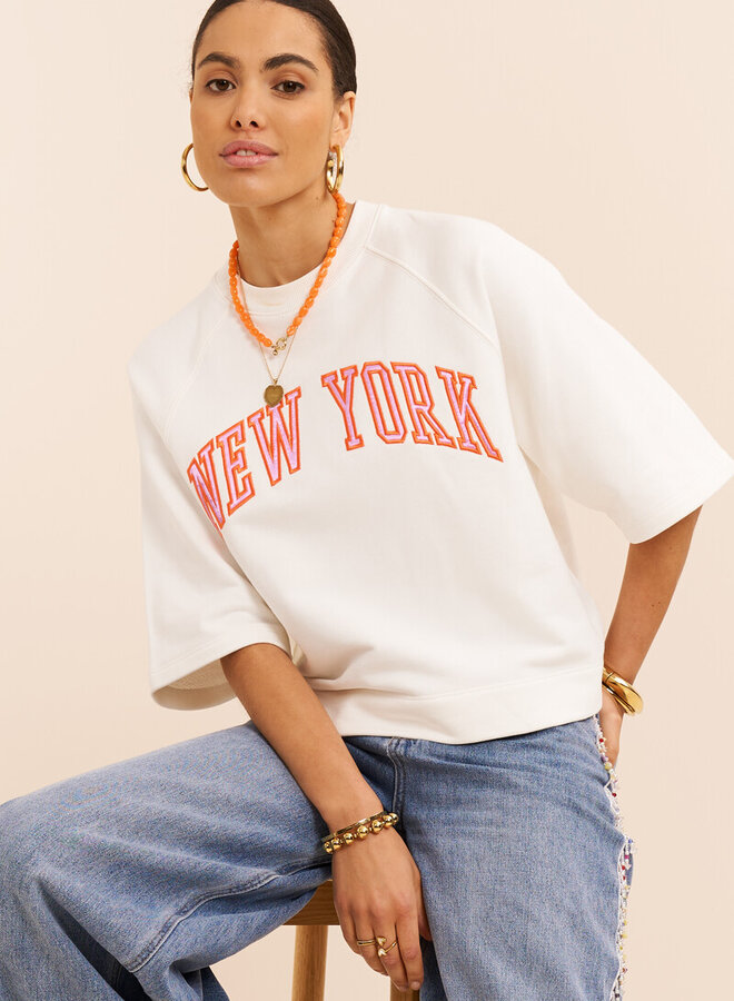 T-shirt MJ15766-0900 - Wit